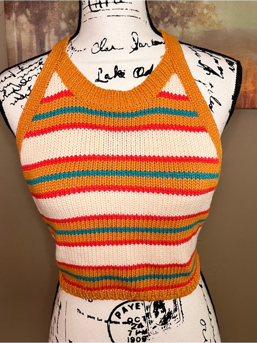 Zara Knit Halter Top